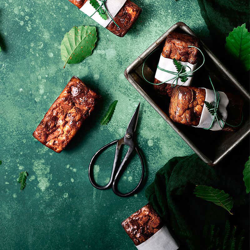 Mini cakes chorizo catotte et miel.
