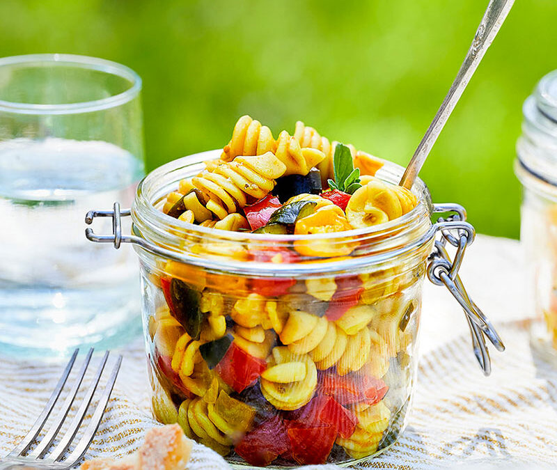 Salade de pâtes et légumes d&rsquo;été