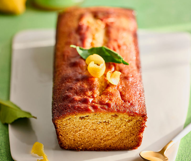 Cake au miel moelleux citron et vanille